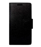 Kartik Wallet Fancy Dairy Case For Samsung Galaxy Grand Prime G530h - Black